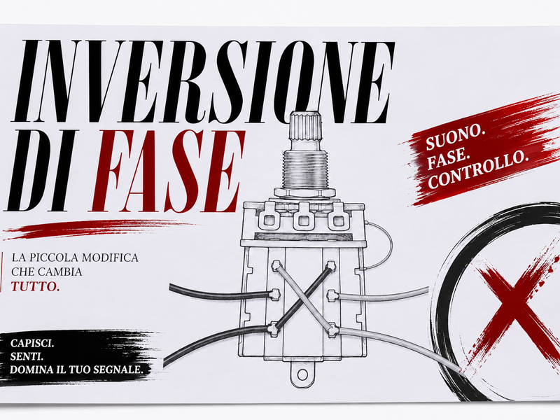 PICKUP FUORI FASE: come realizzare l'inversione di fase?